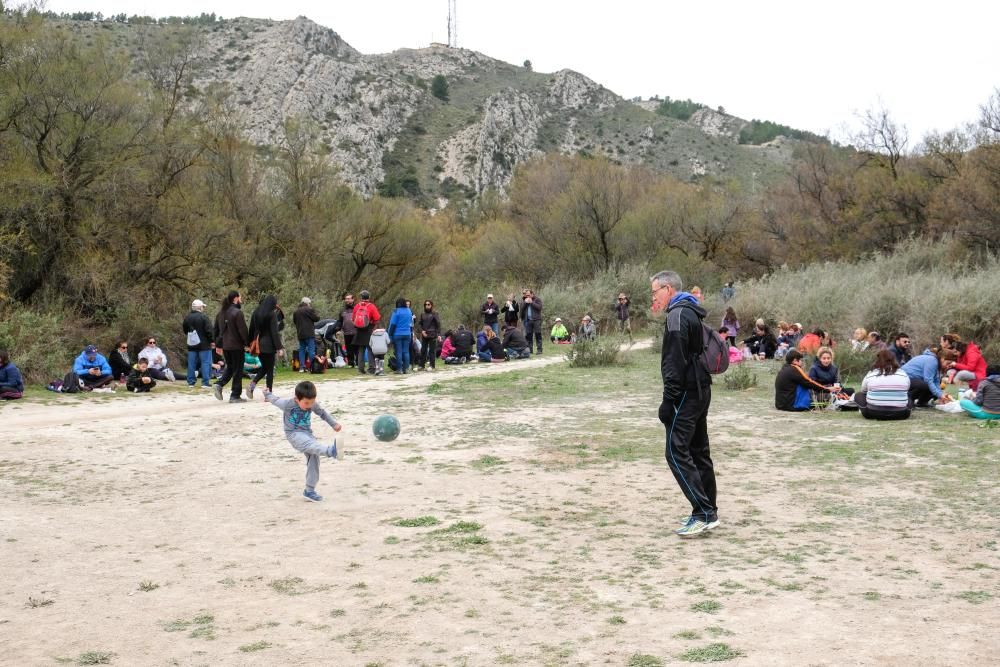 Lunes de "mona" en el Pantano de Elda