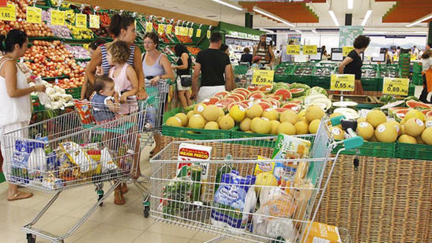 Imagen del interior de uno de los establecimientos de la cadena de supermercados.