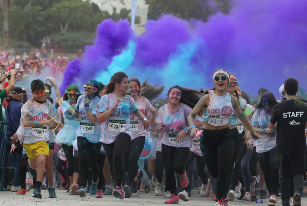 II Holi Run en Málaga