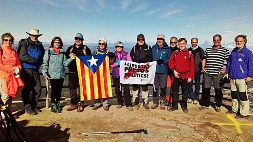 La primera sortida del CECB va culminar a Sant Jeroni (1.236 m)