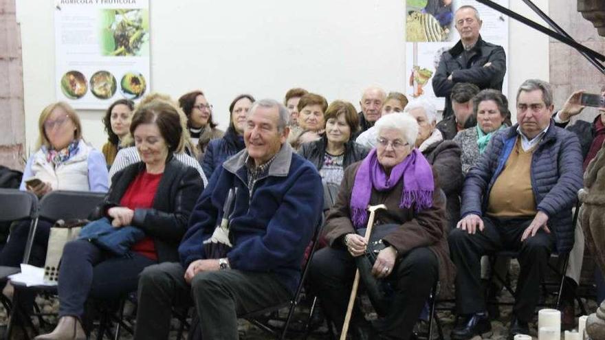 El público asistente ayer en Grado a la presentación del programa &quot;Rompiendo distancias&quot;.