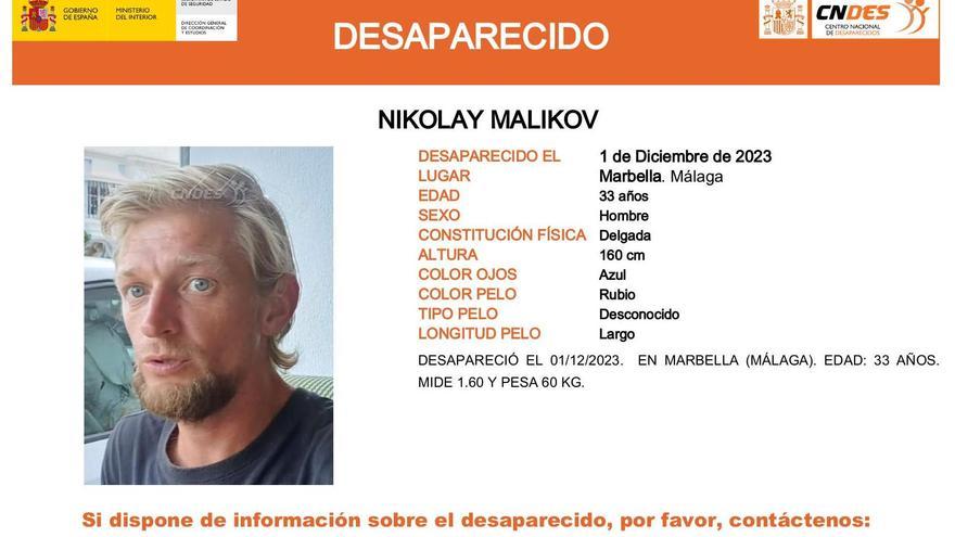 Buscan a un vecino de Marbella desaparecido desde diciembre