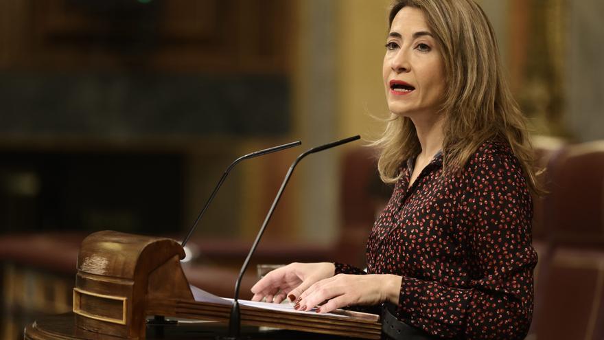 Raquel Sánchez, sobre la huelga de transportistas: “Un boicot organizado por sectores minoritarios apoyados por la ultraderecha”