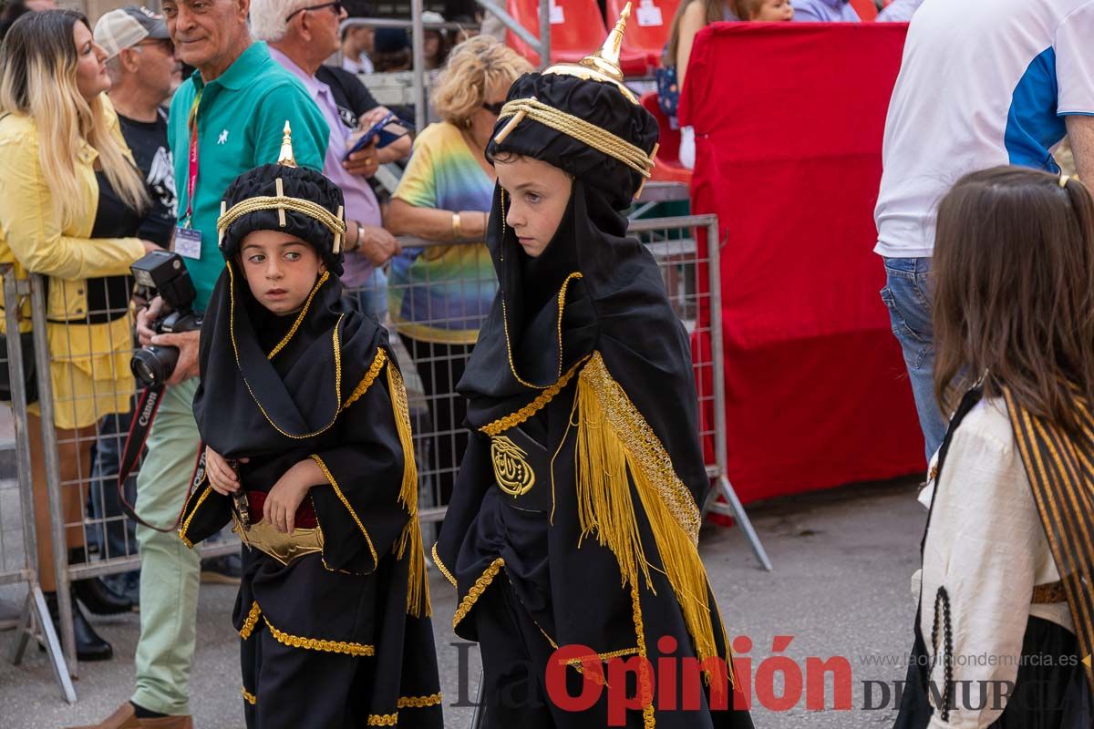 Desfile infantil del Bando Moro en las Fiestas de Caravaca