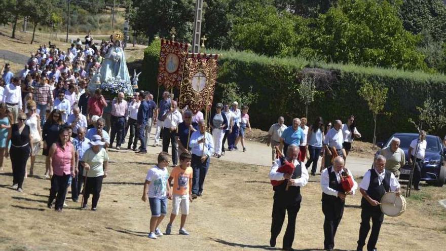 Palacios cierra las fiestas de agosto en el santuario del Cristo de la Piedad