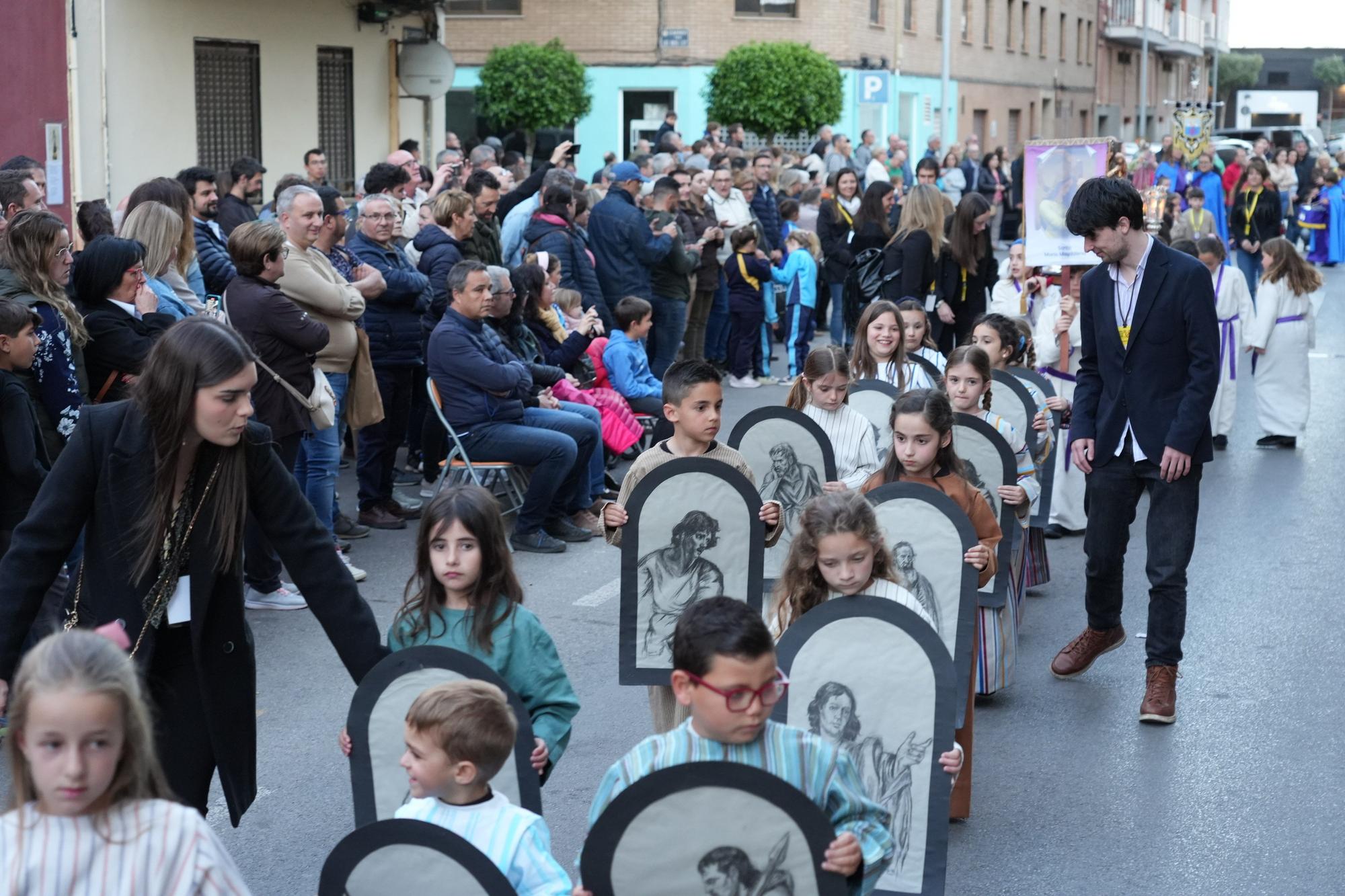 Las mejores fotos del desfile infantil de Semana Santa en Vila-real