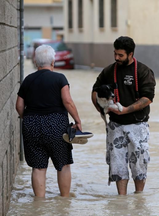 Pluges torrencials al sud-est d'Espanya