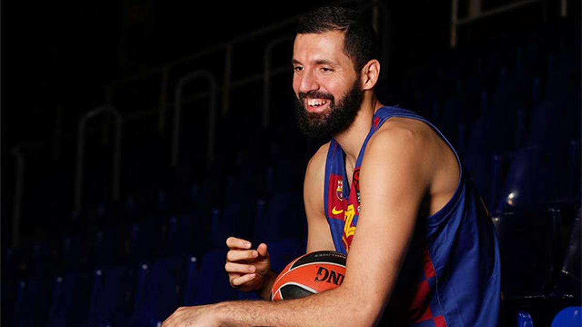 Mirotic, sobre su vida en Barcelona: "Cada día aprendo algo nuevo"