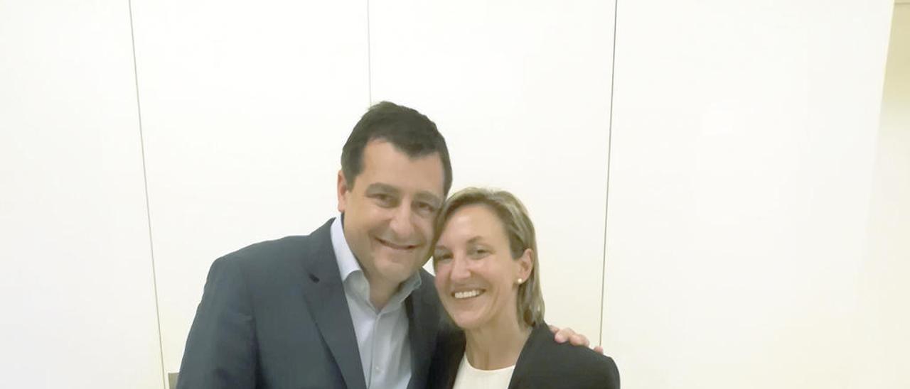 Maica Couto y Josep Roca, de El Celler de Can Roca. // Cedida por M. C.