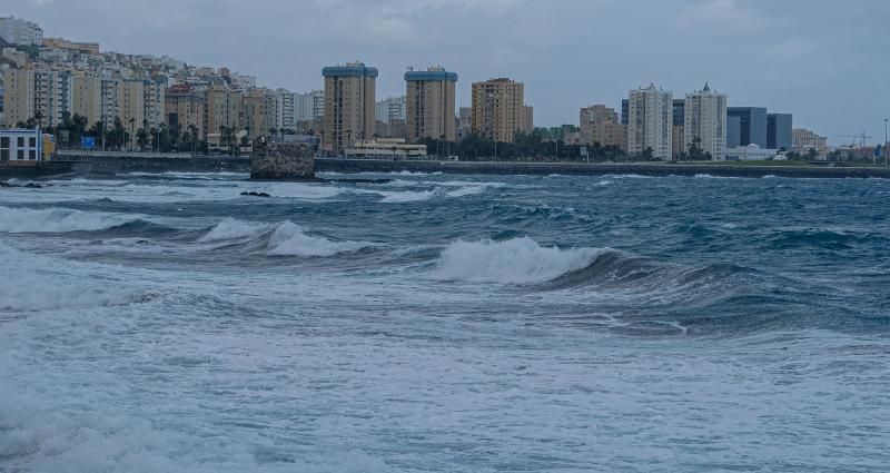 Temporal de olas desde San Cristóbal