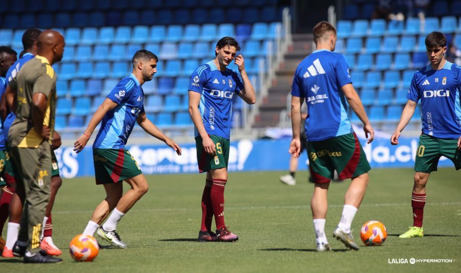 Así fue el partido entre el Oviedo y el Tenerife