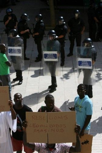 Tensión en Salou tras la muerte de un 'mantero'