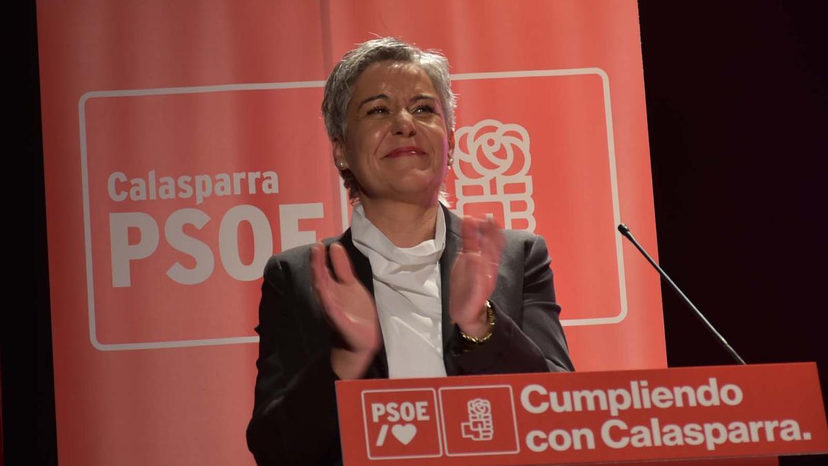 La alcaldesa de Calasparra, Teresa García