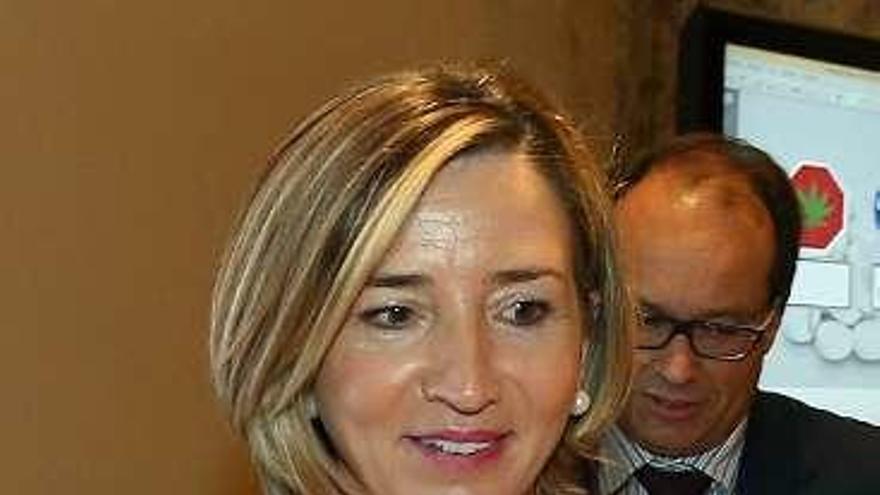 La consejera Alicia García.