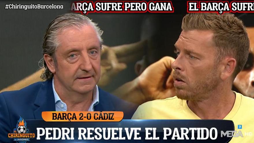 Pedrerol a Jota: "Este no es el Barça que yo conocía"