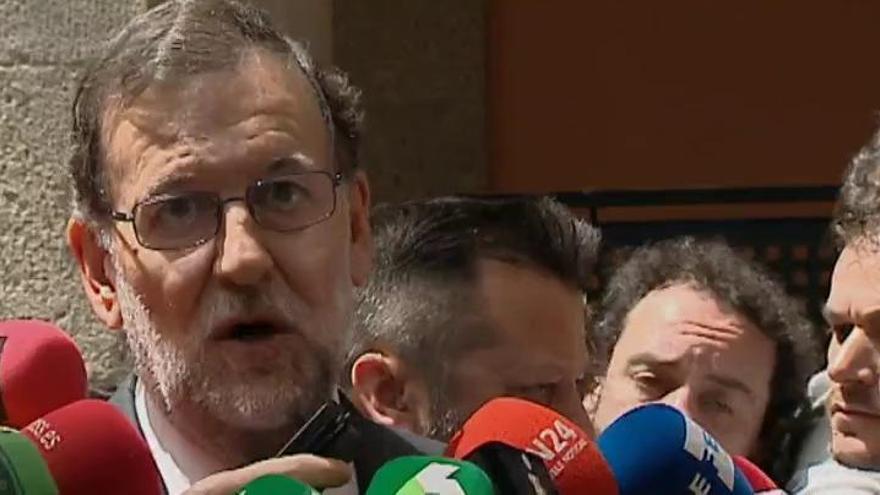Rajoy y Rivera advierten a Sánchez de no vetar un posible acuerdo con el PP