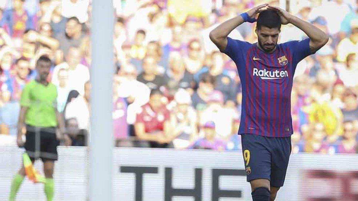 Luis Suárez espera terminar con su sequía goleadora en Europa lejos del Camp Nou en Wembley