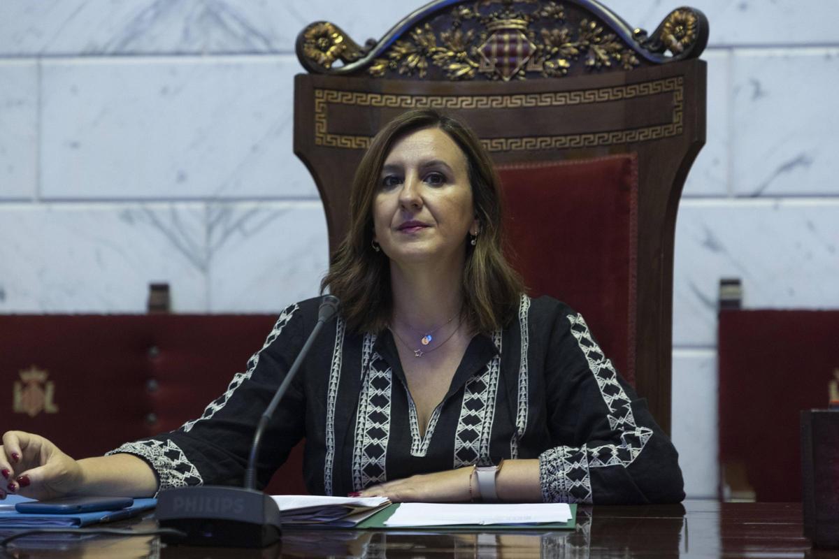 María José Catalá, alcaldesa de Valencia.