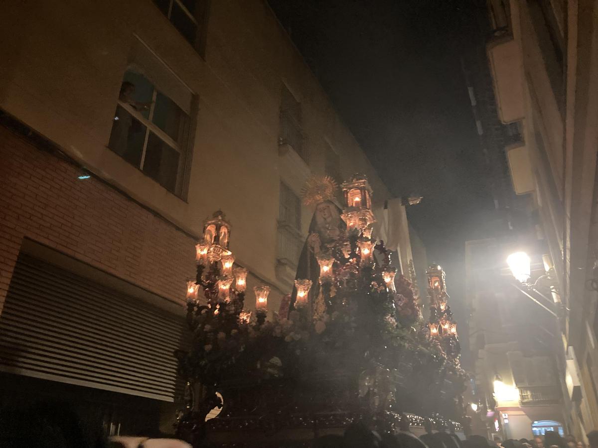 Dolores en su Amparo y Misericordia en la calle Guerrero