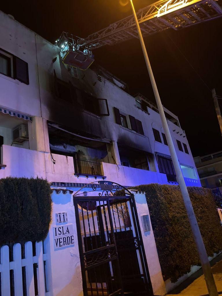 Fallece una mujer en el incendio de su casa en El Campello