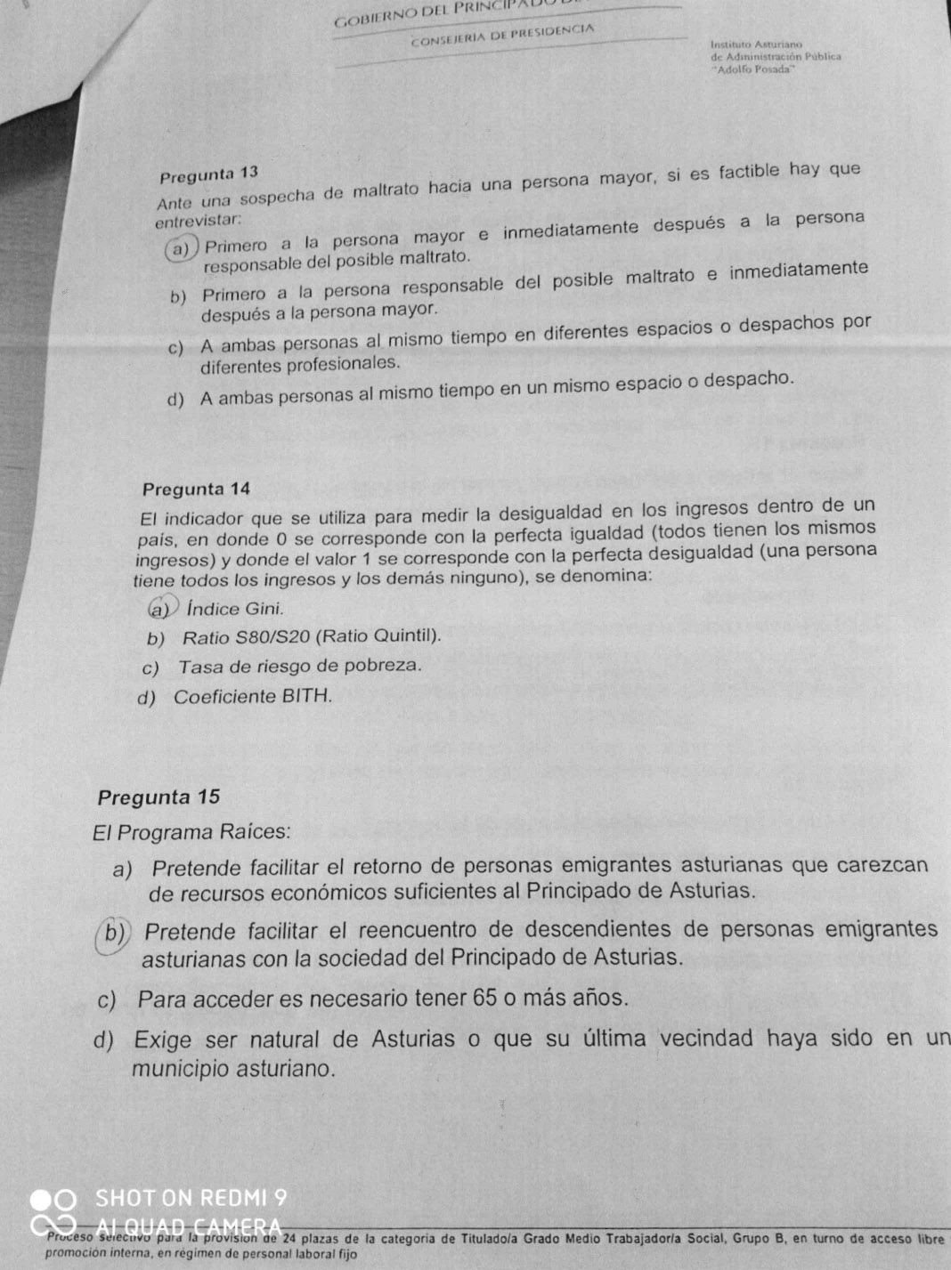 Examen Trabajo Social