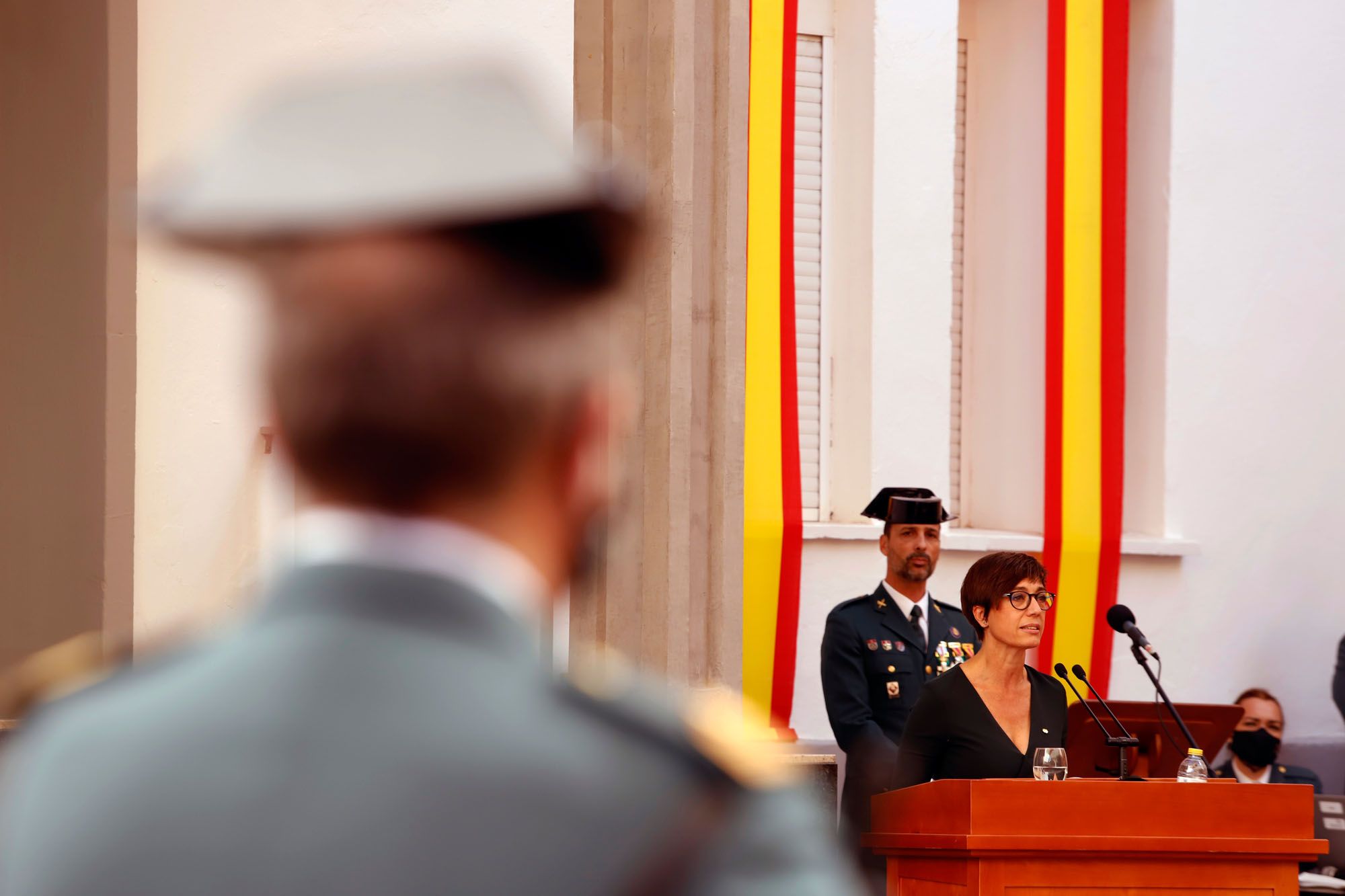 Celebración de la patrona de la Guardia Civil en la Comandancia de Málaga