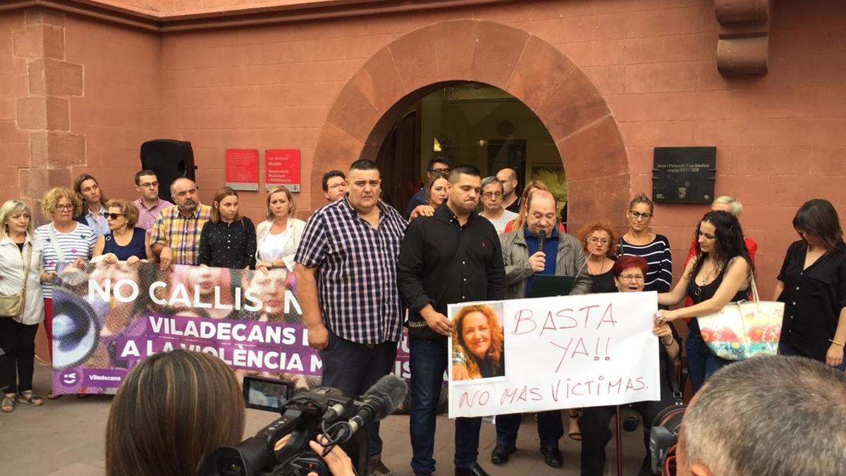 Concentración contra la violencia machista y en recuerdo de la viladecanense fallecida, este lunes en Viladecans