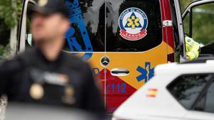 Una ambulancia en Madrid