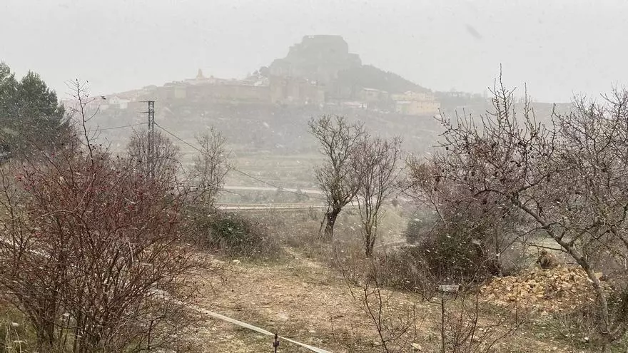 Vídeo: Nieve en Morella