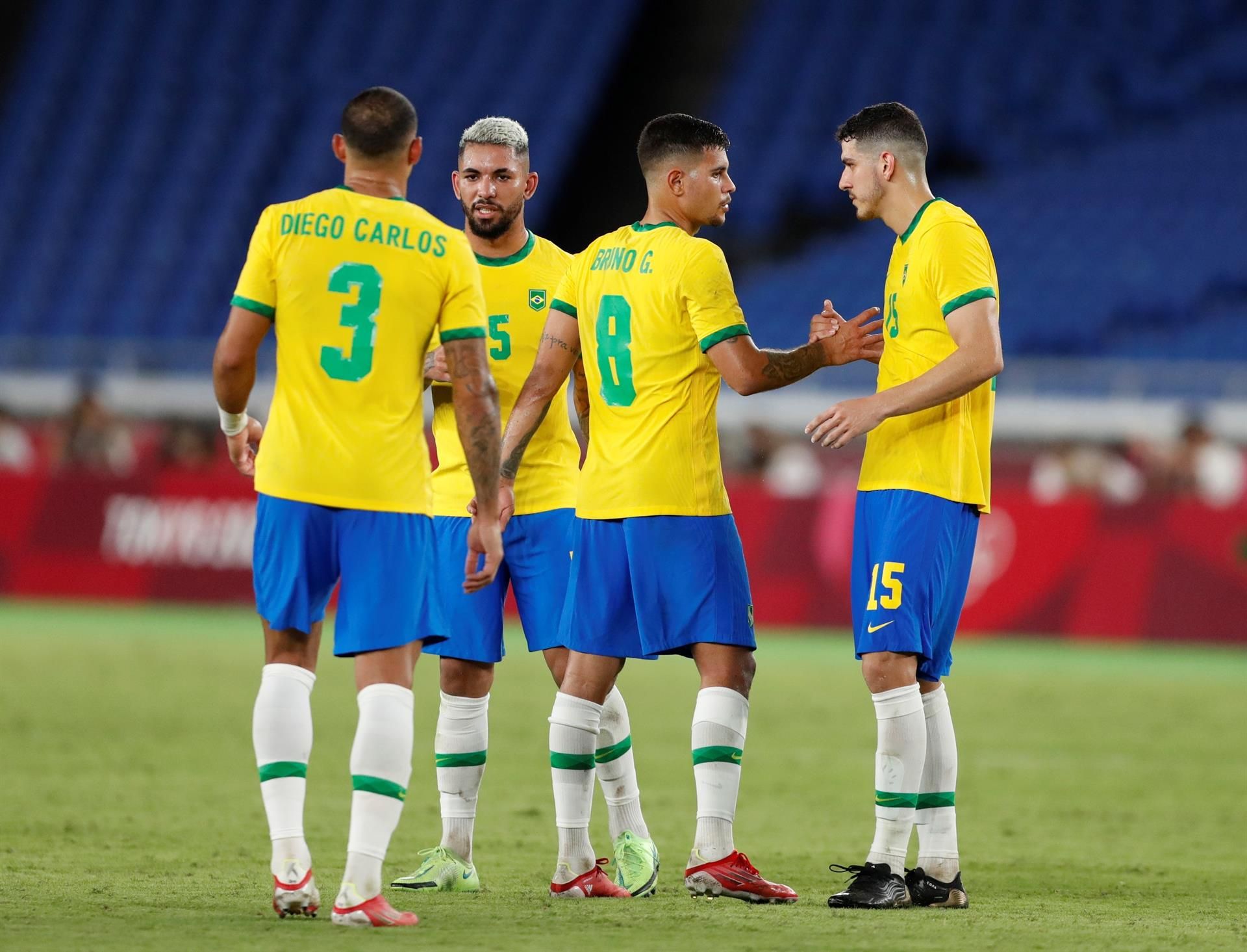 Brasil golea a Alemania en el arranque de los Juegos