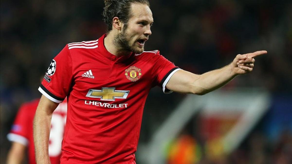 Daley Blind, en una imagen de archivo de la temporada pasada