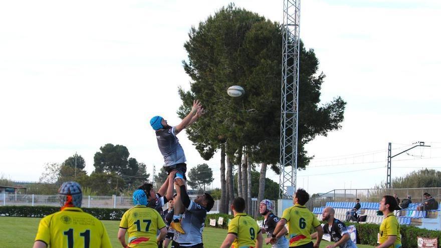 Victoria del Club Rugby Inter Alpesa A por 61 a 7 ante el CR UPV para meterse en las semifinales de 1a Autonómica