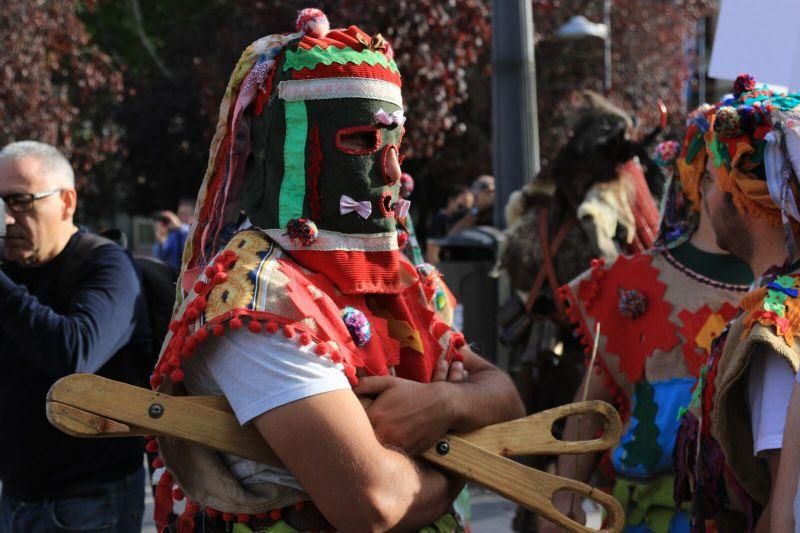 Desfile de mascaradas en Zamora