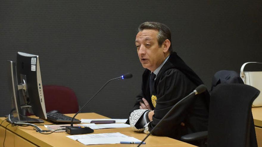 El fiscal del procedimiento, Javier García Cabañas.