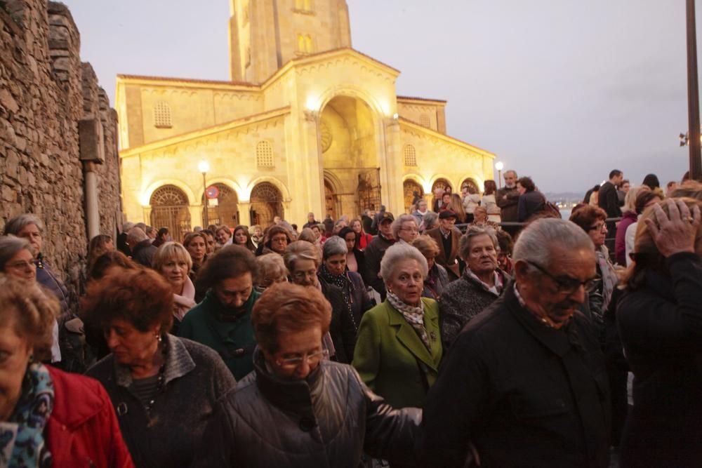 Procesión de las lágrimas de San Lorenzo en Gijón