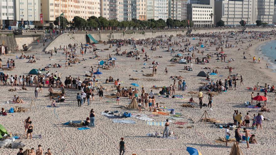 Celebración de San Juan A Coruña 2023