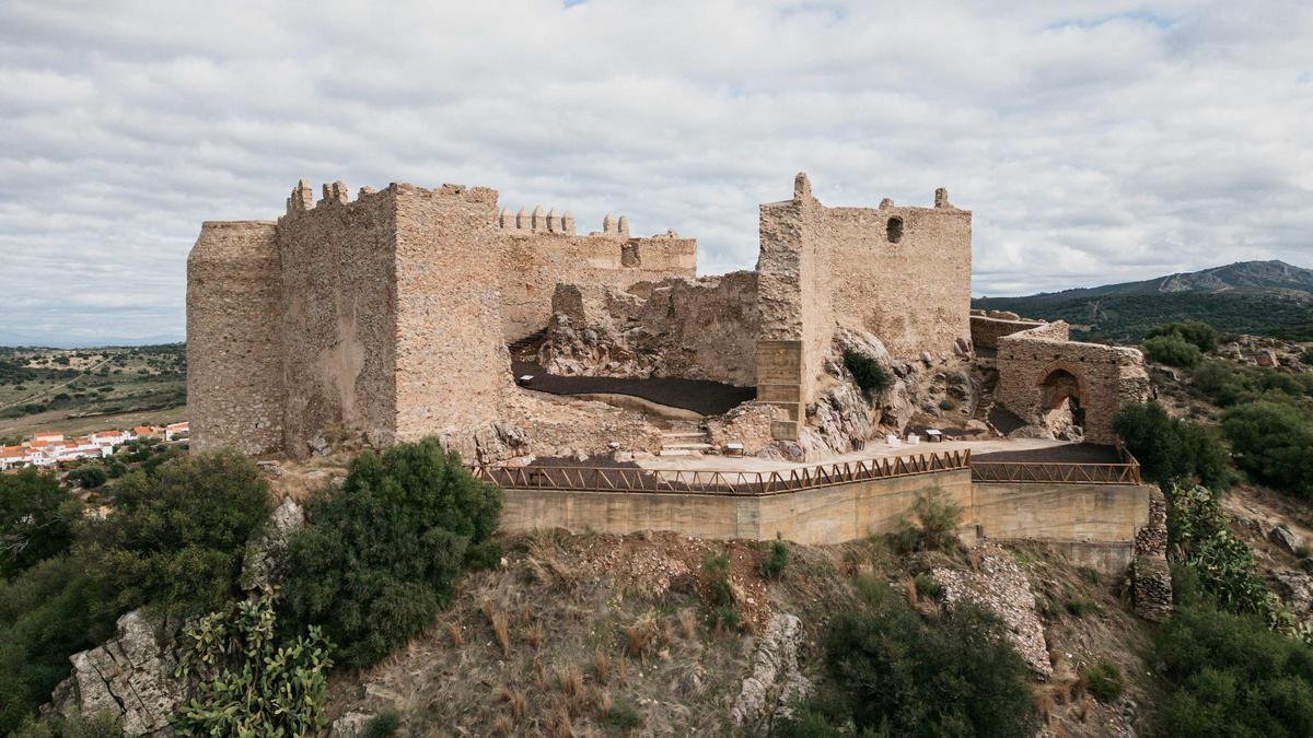 Imagen del Castillo de Marmionda, en Portezuelo.