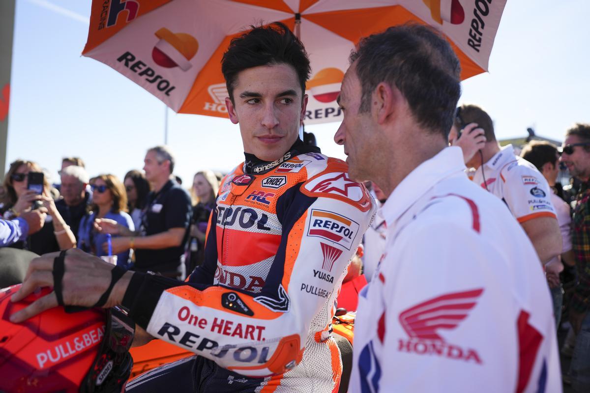 Márquez. «No puc ser favorit el 2023 si no he guanyat ni un GP el 2022»