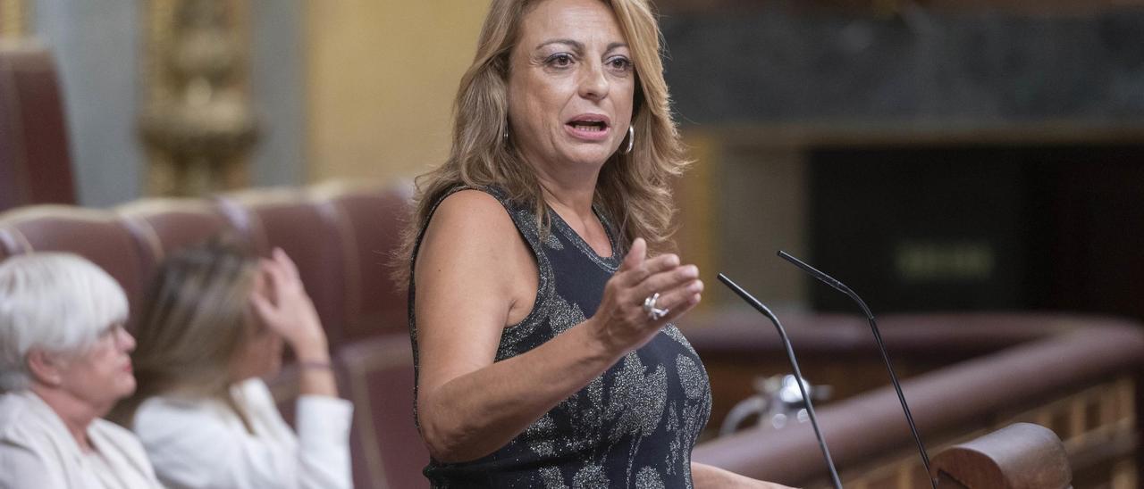 La diputada de Coalición Canaria (CC) en el Congreso, Cristina Valido