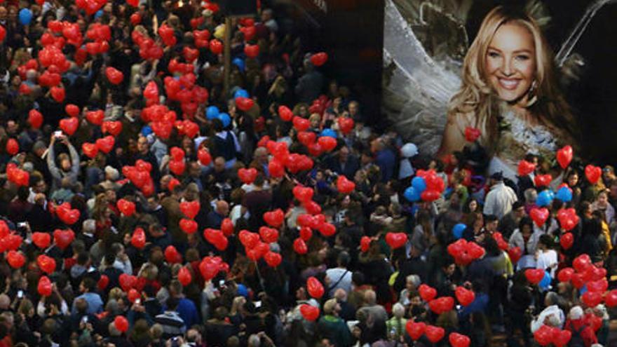 El encendido de las luces de Navidad de la calle Larios