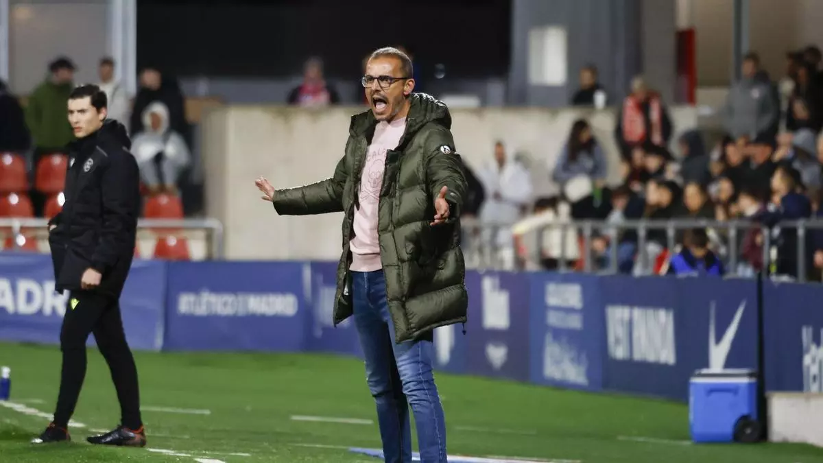 Beto Company, tras el Atlético Madrileño – Hércules: "Hemos perdido una oportunidad de pegar un buen golpe en la clasificación"