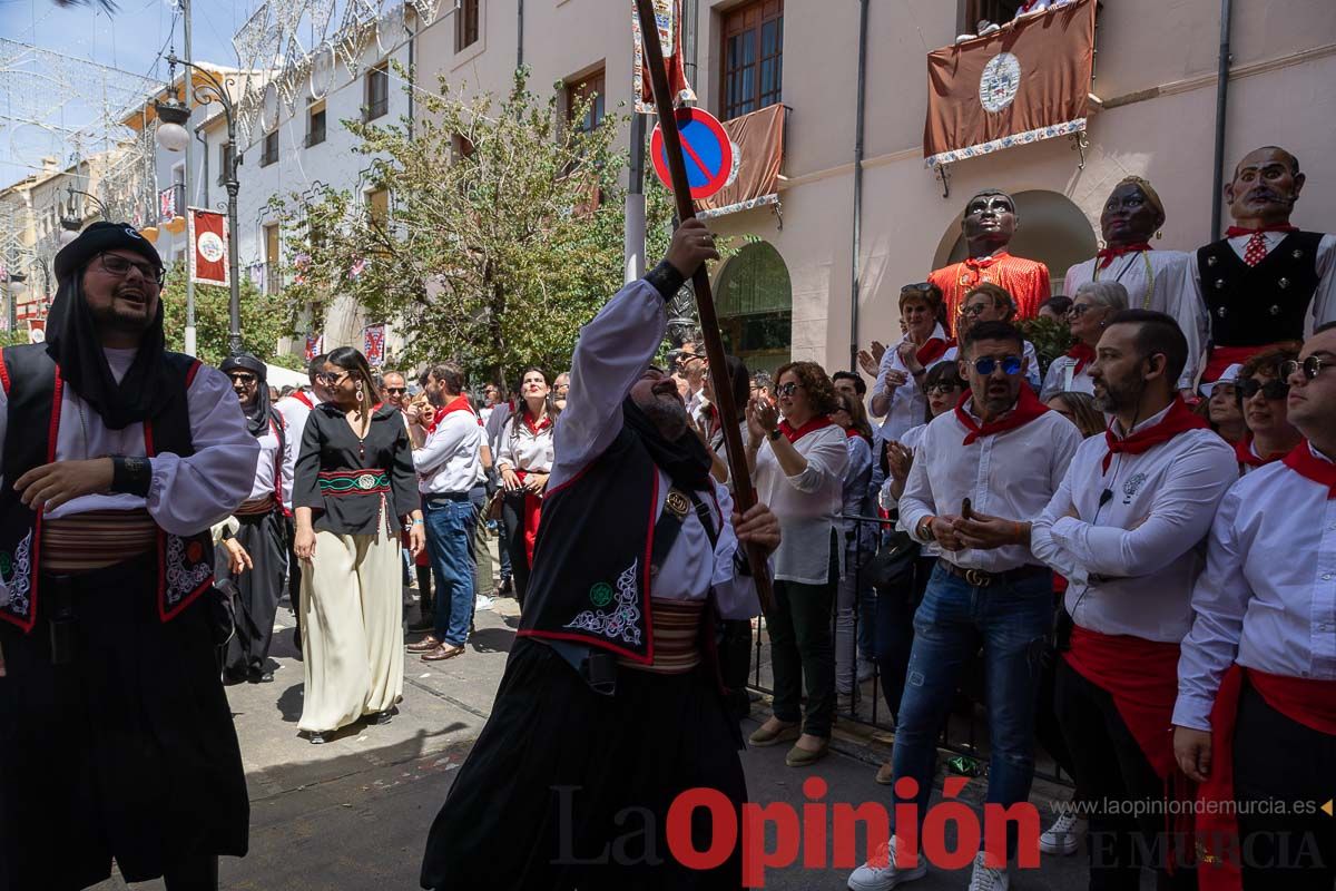 Moros y Cristianos en la mañana del dos de mayo en Caravaca