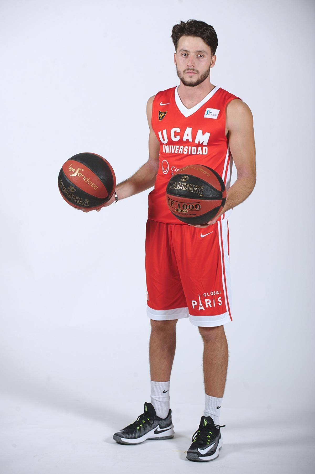 Alberto Martín, en su etapa en el UCAM Murcia