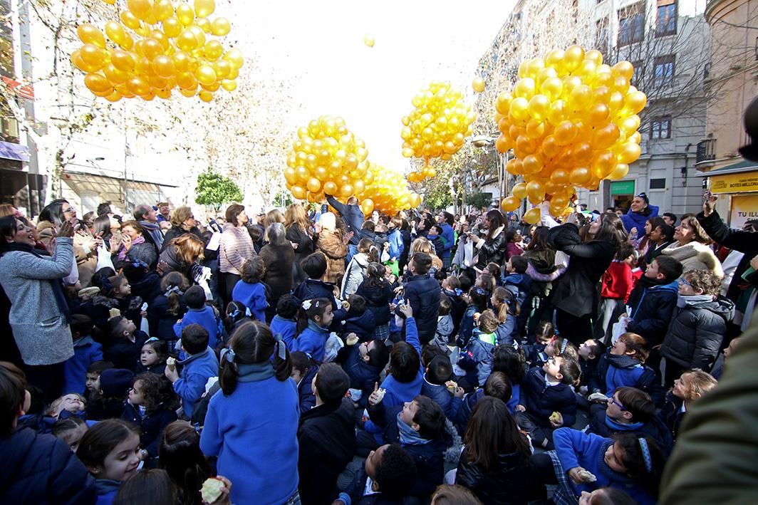 Escolares cordobeses contra el cáncer