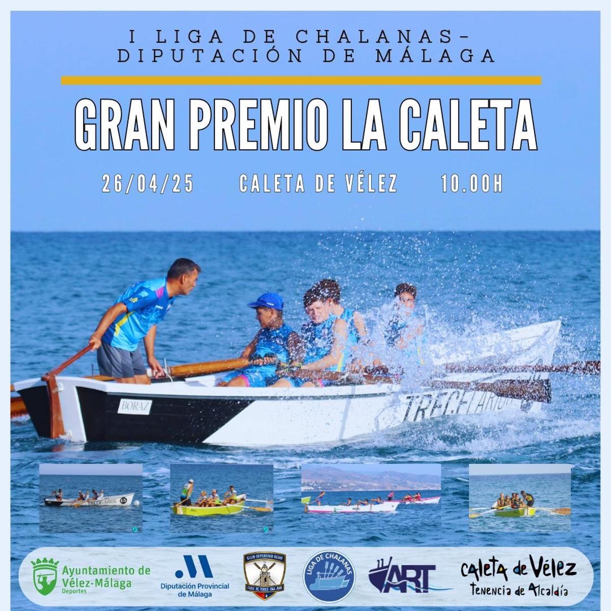 Cartel de la I Liga de Chalanas.