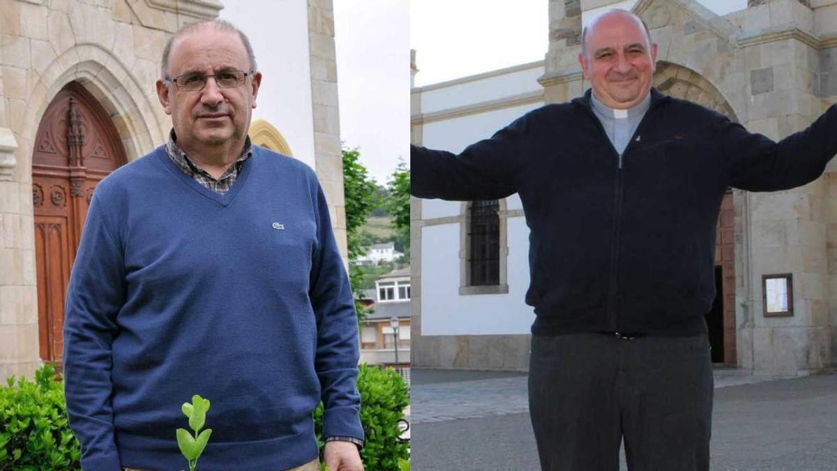 Por la izquierda, Manuel Álvarez y Jorge Luis Fernández.