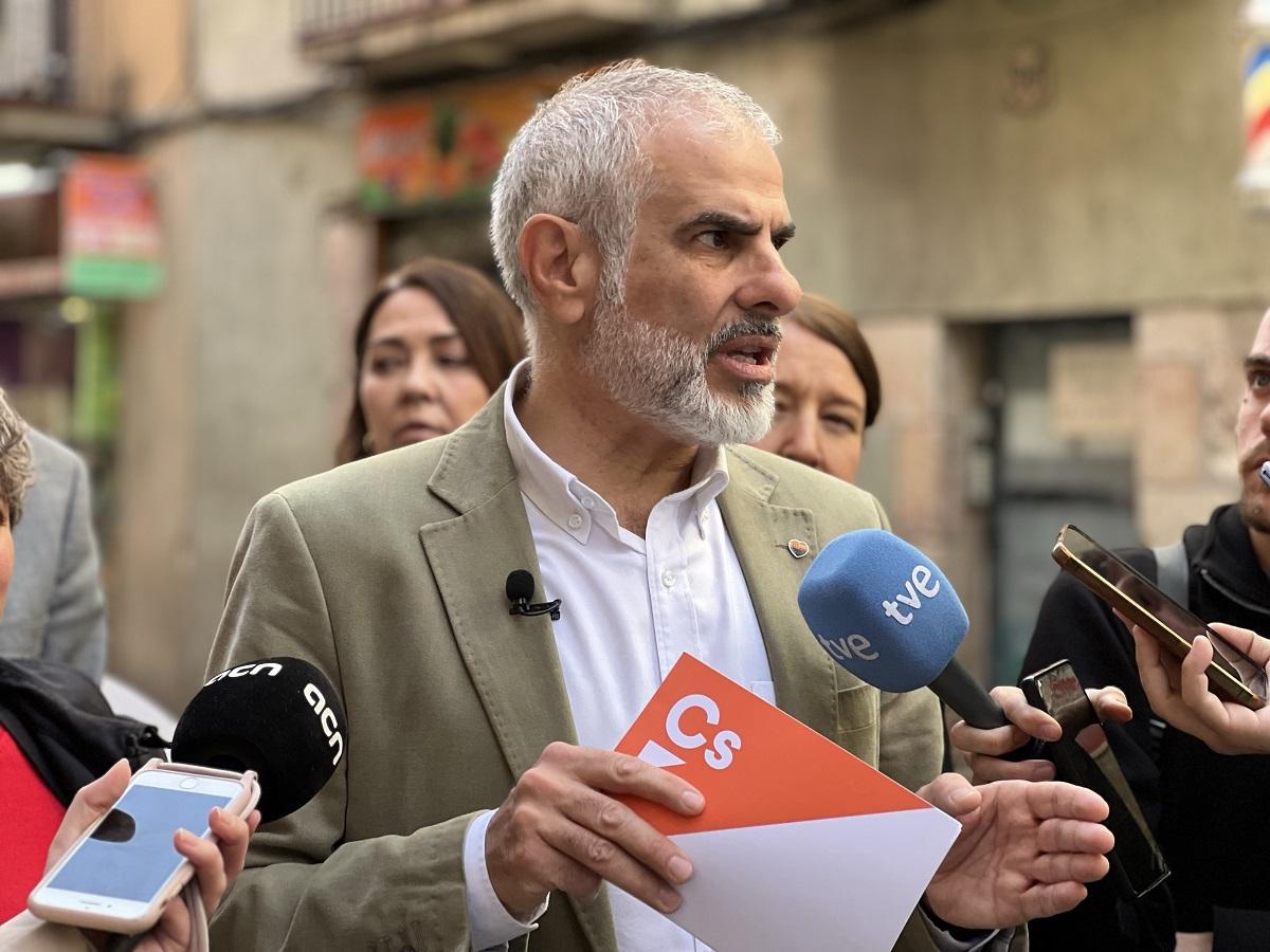 El candidato de Ciutadans, Carlos Carrizosa