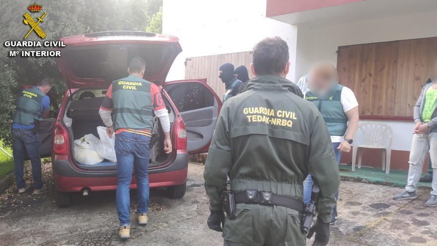 Operación Trueno Azul: La Guardia Civil considera al detenido en O Hío como &quot;cabecilla&quot; de los robos en cuatro cajeros