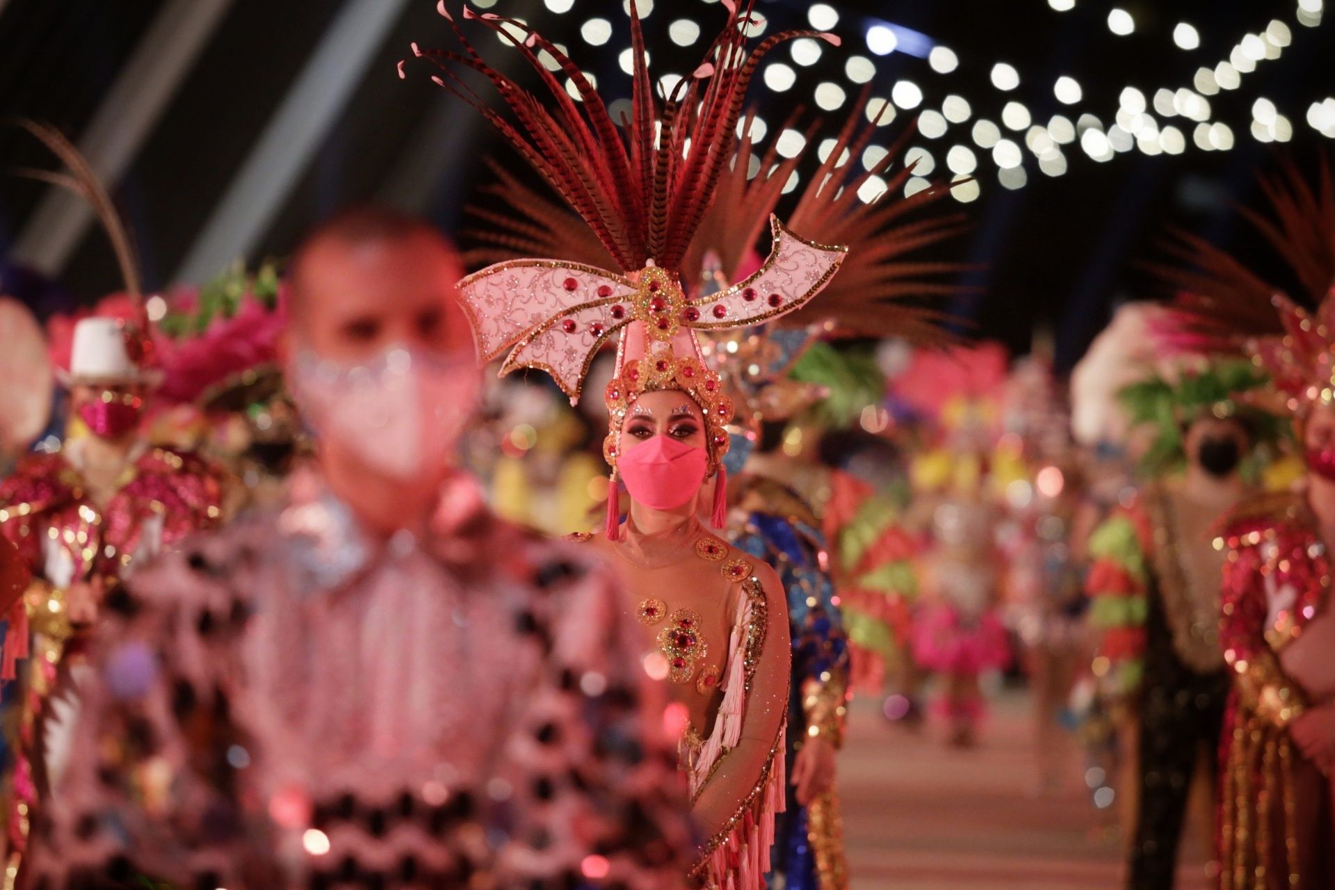 Grabación de las comparsas para el Carnaval Virtual