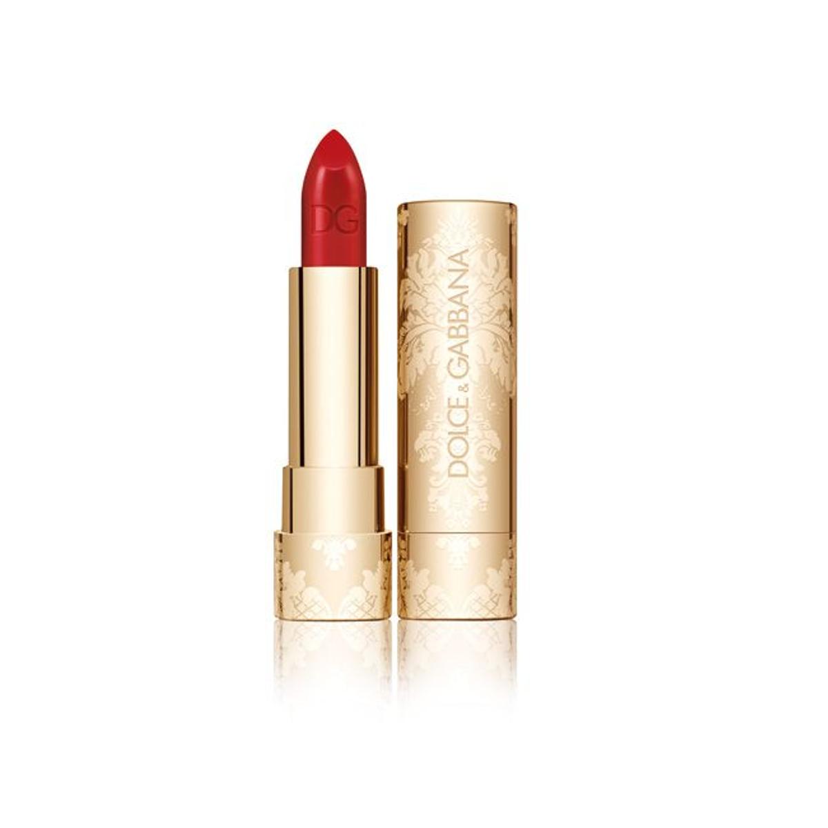 Classic Cream Lipstick, en tono Baroque Red 628, de Dolce &amp; Gabbana